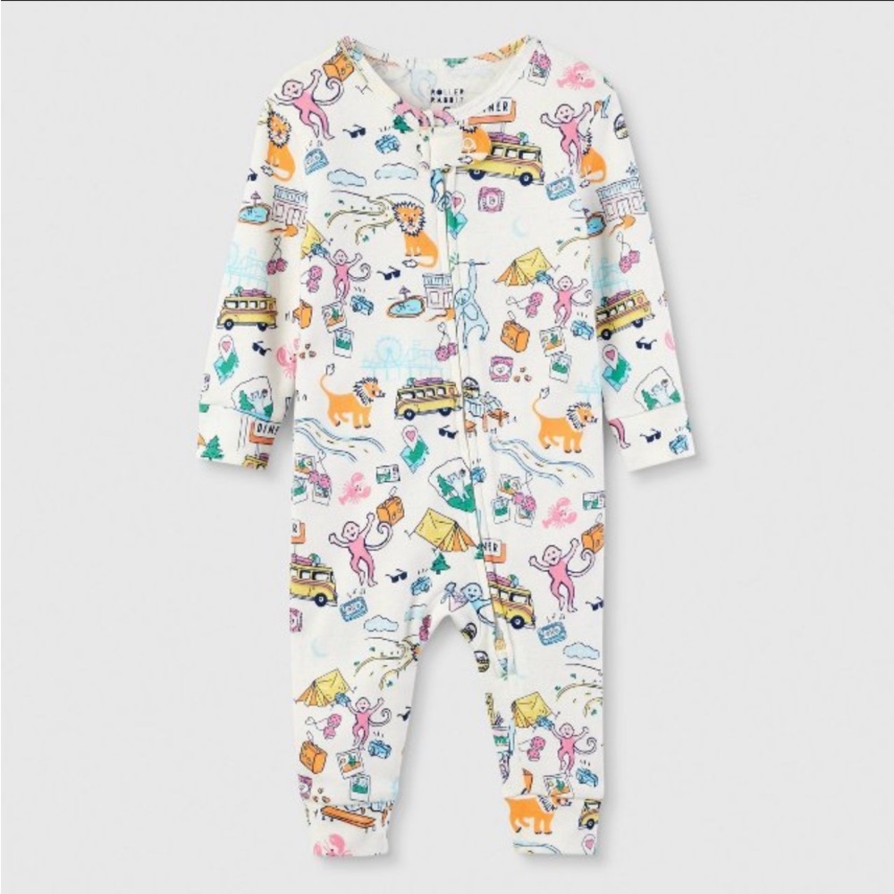 NWT Baby Roadtrip Bodysuit - Roller Rabbit x Target